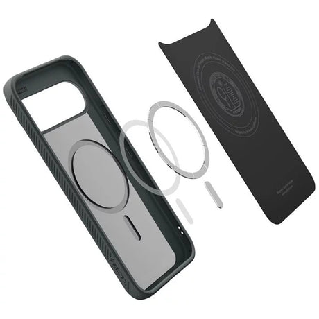 Husa de protectie Spigen Liquid Air MagSafe (ACS09719) compatibil cu Google Pixel 10 Pro XL, Abyss Green