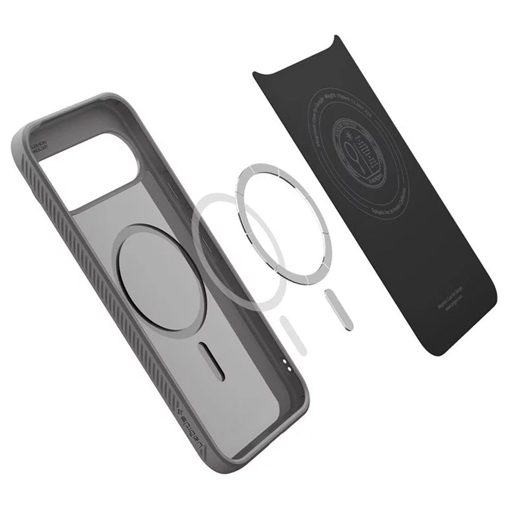 Husa de protectie Spigen Liquid Air MagSafe (ACS09720) compatibil cu Google Pixel 10 Pro XL, Marble Grey