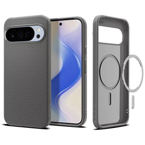Husa de protectie Spigen Liquid Air MagSafe (ACS09720) compatibil cu Google Pixel 10 Pro XL, Marble Grey