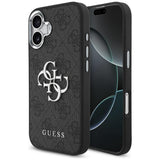Husa de protectie Guess Hardcase Big 4G Logo Classic Logo (GUHCP17SP4G4SMCK) compatibil cu iPhone 17, Negru