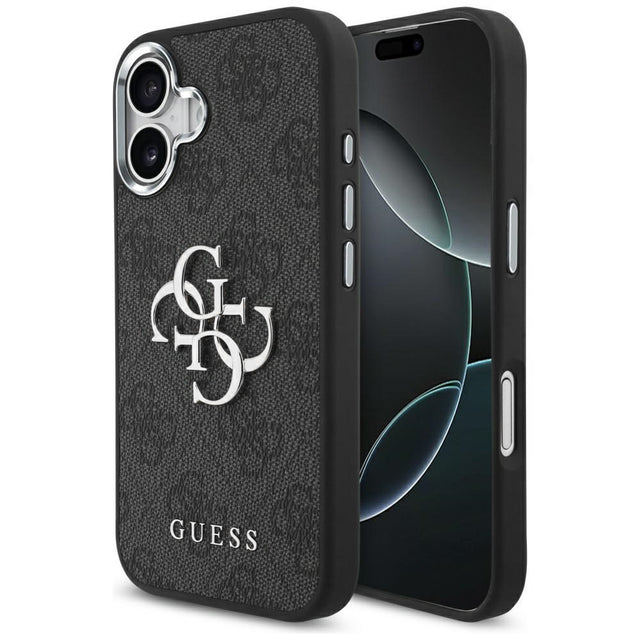 Husa de protectie Guess Hardcase Big 4G Logo Classic Logo (GUHCP17SP4G4SMCK) compatibil cu iPhone 17, Negru