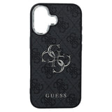 Husa de protectie Guess Hardcase Big 4G Logo Classic Logo (GUHCP17SP4G4SMCK) compatibil cu iPhone 17, Negru