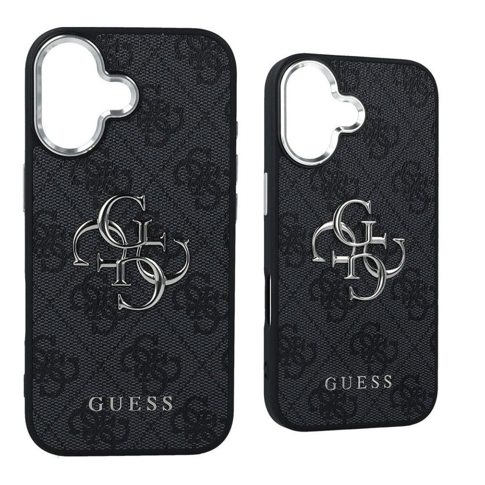 Husa de protectie Guess Hardcase Big 4G Logo Classic Logo (GUHCP17SP4G4SMCK) compatibil cu iPhone 17, Negru