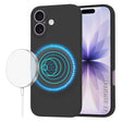 Husa de protectie Techsuit SoftFlex MagSafe compatibil cu iPhone 17, Negru