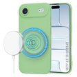 Husa de protectie Techsuit SoftFlex MagSafe compatibil cu iPhone 17 Air, Verde Menta