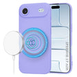 Husa de protectie Techsuit SoftFlex MagSafe compatibil cu iPhone 17 Air, Mov Deschis