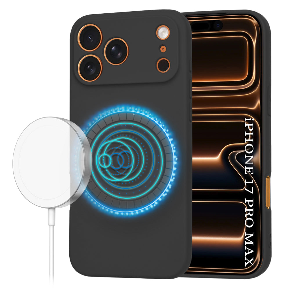 Husa de protectie Techsuit SoftFlex MagSafe compatibil cu iPhone 17 Pro Max, Negru