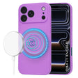 Husa de protectie Techsuit SoftFlex MagSafe compatibil cu iPhone 17 Pro, Mov