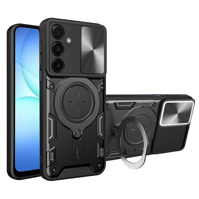 Husa de protectie Techsuit CamGuard Pro compatibil cu Samsung Galaxy A17 5G / A17 4G, Negru