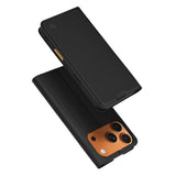 Husa de protectie Techsuit Magskin Book compatibil cu iPhone 17 Pro Max, Negru