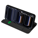 Husa de protectie Techsuit Magskin Book compatibil cu iPhone 17 Pro, Negru