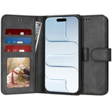 Husa de protectie Techsuit Diary Book compatibil cu iPhone 17 Air, Negru