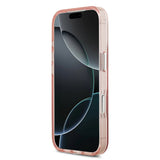 Husa de protectie Guess IML Gradient Triangle Logo MagSafe (GUHMP17LHGTMLCGP) compatibil cu iPhone 17 Pro, Roz