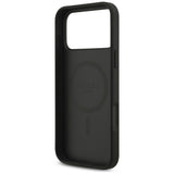Husa de protectie Guess 4G Circle Classic Logo MagSafe (GUHMP17XP4PGRSGK) compatibil cu iPhone 17 Pro Max, Negru