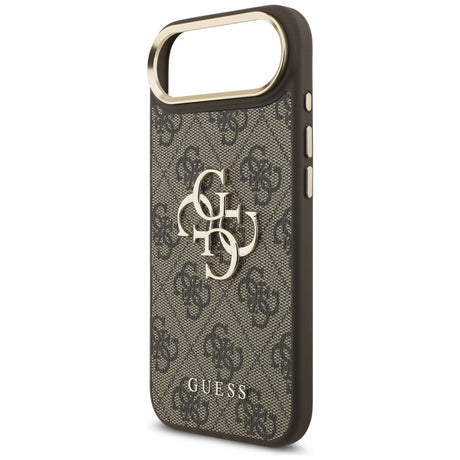 Husa de protectie Guess Hardcase Big 4G Classic Logo (GUHCP17M4GMGCBR) compatibil cu iPhone 17 Air, Maro