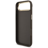Husa de protectie Guess Hardcase Big 4G Classic Logo (GUHCP17M4GMGCBR) compatibil cu iPhone 17 Air, Maro