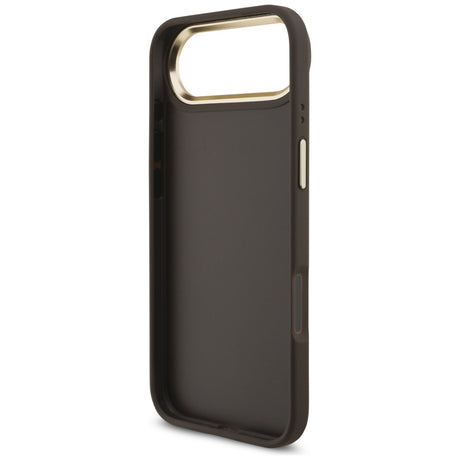 Husa de protectie Guess Hardcase Big 4G Classic Logo (GUHCP17M4GMGCBR) compatibil cu iPhone 17 Air, Maro