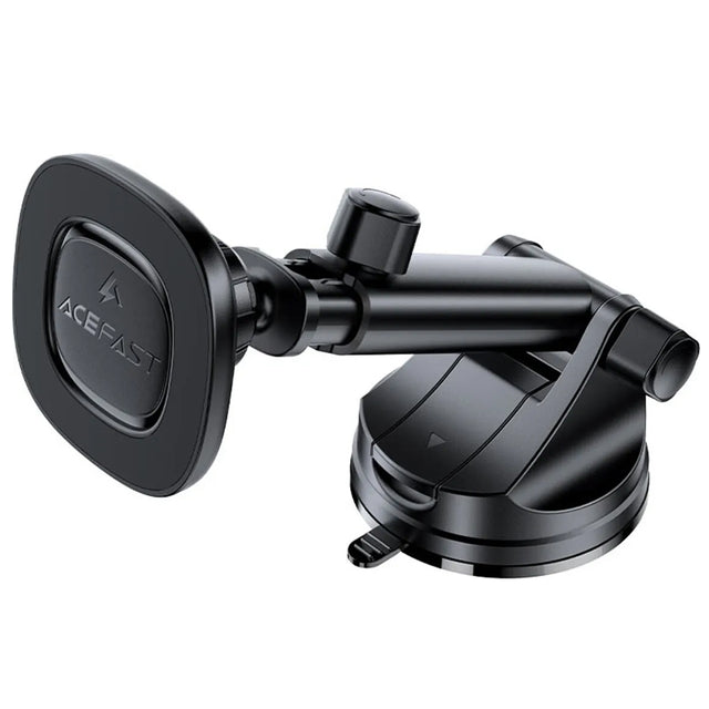 Suport Acefast with Wireless Charging (D47), for Dashboard, Magnetic Grip, Lock Clip, 15W, for 4.7-6.9" Phones, Negru