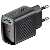 Incarcator Acefast (A102), GaN, Fast Charging, Type-C, PD30W, Smart Chip, Negru