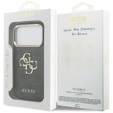 Husa de protectie Guess Hardcase Big 4G Logo Classic compatibil cu iPhone 17 Pro, Negru