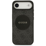 Husa de protectie Guess 4G Circle Classic Logo MagSafe (GUHMP17MP4PGRSGK) compatibil cu iPhone 17 Air, Negru