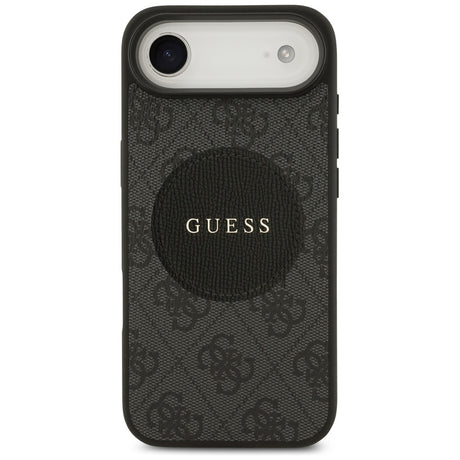 Husa de protectie Guess 4G Circle Classic Logo MagSafe (GUHMP17MP4PGRSGK) compatibil cu iPhone 17 Air, Negru
