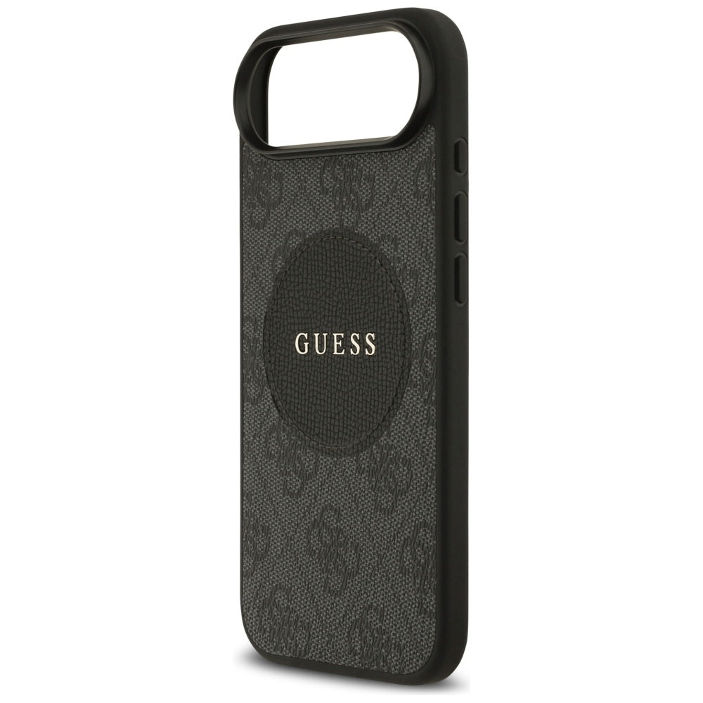 Husa de protectie Guess 4G Circle Classic Logo MagSafe (GUHMP17MP4PGRSGK) compatibil cu iPhone 17 Air, Negru