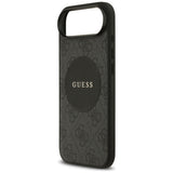 Husa de protectie Guess 4G Circle Classic Logo MagSafe (GUHMP17MP4PGRSGK) compatibil cu iPhone 17 Air, Negru
