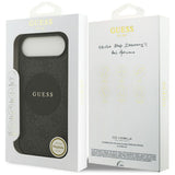 Husa de protectie Guess 4G Circle Classic Logo MagSafe (GUHMP17MP4PGRSGK) compatibil cu iPhone 17 Air, Negru