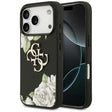 Husa de protectie Guess Hardcase 4G Grained Roses Big Logo (GUHCP17XPGROP4MK) compatibil cu iPhone 17 Pro Max, Negru