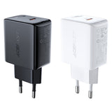 Incarcator Acefast (A1), Fast Charging, Type-C, PD20W, QC 3.0, 5V/2.4A, Smart Chip, V0 Fire Protection, Negru