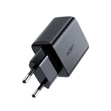 Incarcator Acefast (A1), Fast Charging, Type-C, PD20W, QC 3.0, 5V/2.4A, Smart Chip, V0 Fire Protection, Negru