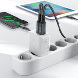 Incarcator Acefast (A33), Dual Port, Fast Charge 2x USB, QC18W, Negru