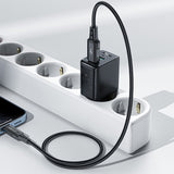 Incarcator Acefast (A33), Dual Port, Fast Charge 2x USB, QC18W, Negru