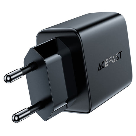 Incarcator Acefast (A33), Dual Port, Fast Charge 2x USB, QC18W, Negru