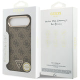 Husa de protectie Guess Hardcase 4G Triangle Logo (GUHMP17MP4GTDGMW) compatibil cu iPhone 17 Air, Maro