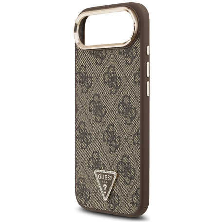 Husa de protectie Guess Hardcase 4G Triangle Logo (GUHMP17MP4GTDGMW) compatibil cu iPhone 17 Air, Maro