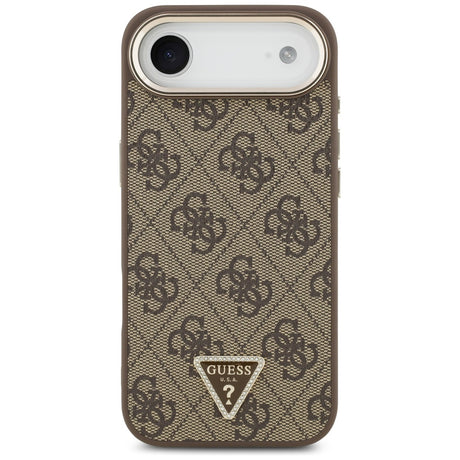 Husa de protectie Guess Hardcase 4G Triangle Logo (GUHMP17MP4GTDGMW) compatibil cu iPhone 17 Air, Maro