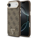 Husa de protectie Guess Hardcase 4G Triangle Logo (GUHMP17MP4GTDGMW) compatibil cu iPhone 17 Air, Maro