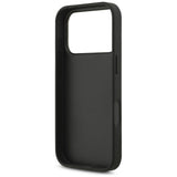 Husa de protectie Guess Fixed Glitter Big 4G (GUHCP17LHG4SGK) compatibil cu iPhone 17 Pro, Negru