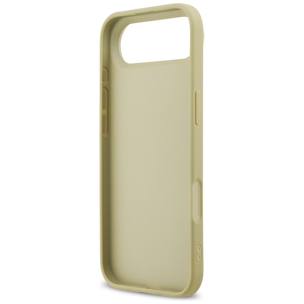 Husa de protectie Guess Fixed Glitter Big 4G (GUHCP17MHG4SGD) compatibil cu iPhone 17 Air, Auriu