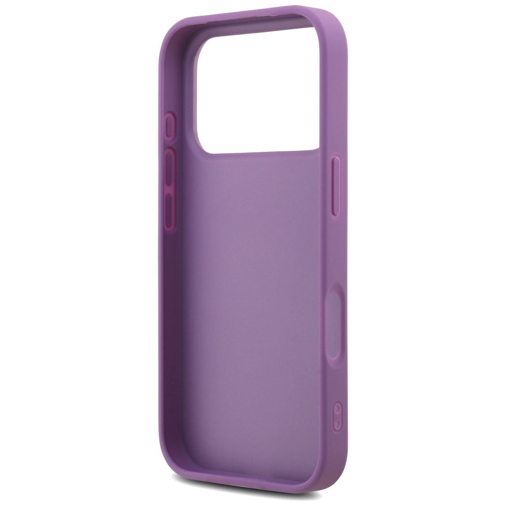 Husa de protectie Guess Fixed Glitter Big 4G (GUHCP17LHG4SGL) compatibil cu iPhone 17 Pro, Lila Deschis