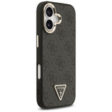 Husa de protectie Guess Hardcase 4G Triangle Logo MagSafe (GUHMP17SP4GTDGMK) compatibil cu iPhone 17, Negru
