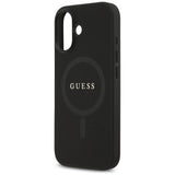 Husa de protectie Guess Saffiano Classic Logo MagSafe (GUHMP17SPSAHMCK) compatibil cu iPhone 17, Negru