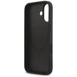 Husa de protectie Guess Saffiano Classic Logo MagSafe (GUHMP17SPSAHMCK) compatibil cu iPhone 17, Negru