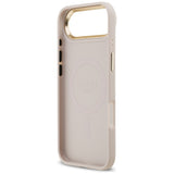 Husa de protectie Guess Hardcase 4G Stripe MagSafe (GUHMP17MPG4SEMCP) compatibil cu iPhone 17 Air, Roz