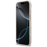 Husa de protectie Guess Hardcase 4G Stripe MagSafe (GUHMP17MPG4SEMCP) compatibil cu iPhone 17 Air, Roz