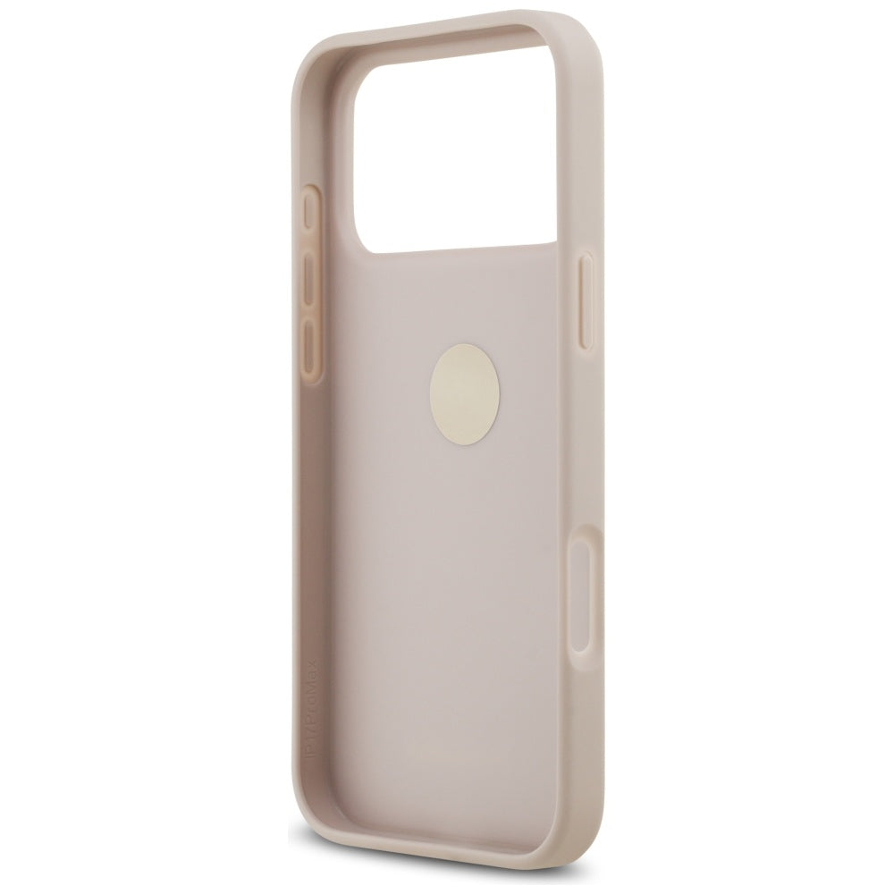 Husa de protectie Guess Hardcase 4G Ring Stand (GUHCP17X4GMRPI) compatibil cu iPhone 17 Pro Max, Roz