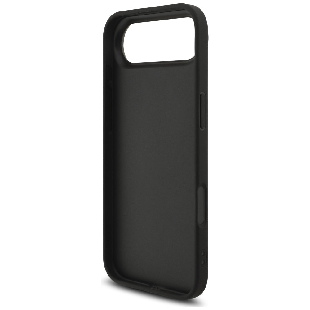 Husa de protectie Guess Hardcase 4G Classic Logo with Strap (GUHCP17MP4GMGSK) compatibil cu iPhone 17 Air, Negru