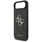 Husa de protectie Guess Hardcase 4G Classic Logo with Strap (GUHCP17MP4GMGSK) compatibil cu iPhone 17 Air, Negru